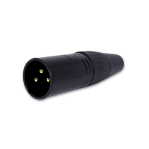 Conector XLR Macho 3 Pines para Micrófono y Audio