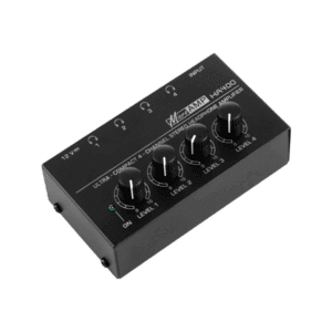 Amplificador Audífonos Compacto HA400 De 4 Canales 40W