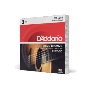 Set Cuerdas Guitarra Acústica Bronze EJ12 Daddario