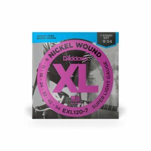 Cuerdas de guitarra eléctrica XL Daddario EXL120-7
