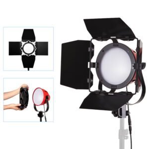 Lámpara LED 80W para vídeo con fuente de poder