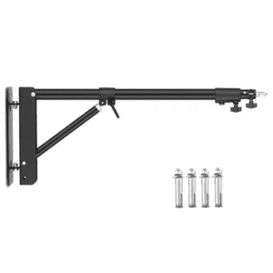 Soporte de Luz de Montaje en Pared y Techo Ajustable hasta 130 cm