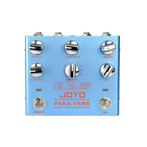 Pedal Reverb Digital Estéreo JOYO R-31 PARA-VERB con 9 Modos de Reverb