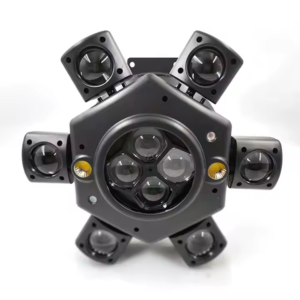 Luz Multiefecto RGBW 6 Brazos 150W Bee Eye + Láser + Strobo DMX512